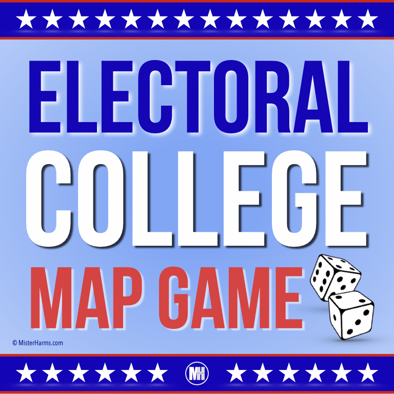 Electoral College Map Game