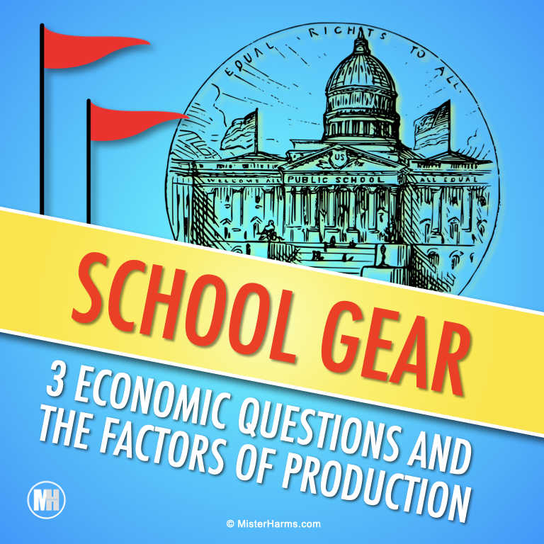 School Gear &amp; Factors of Production