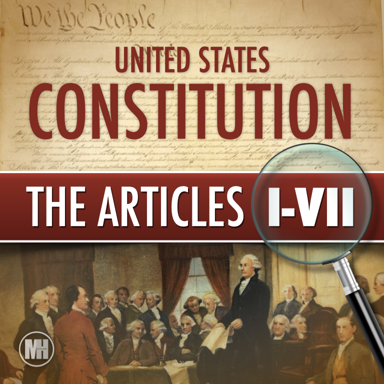 The Articles of the Constitution