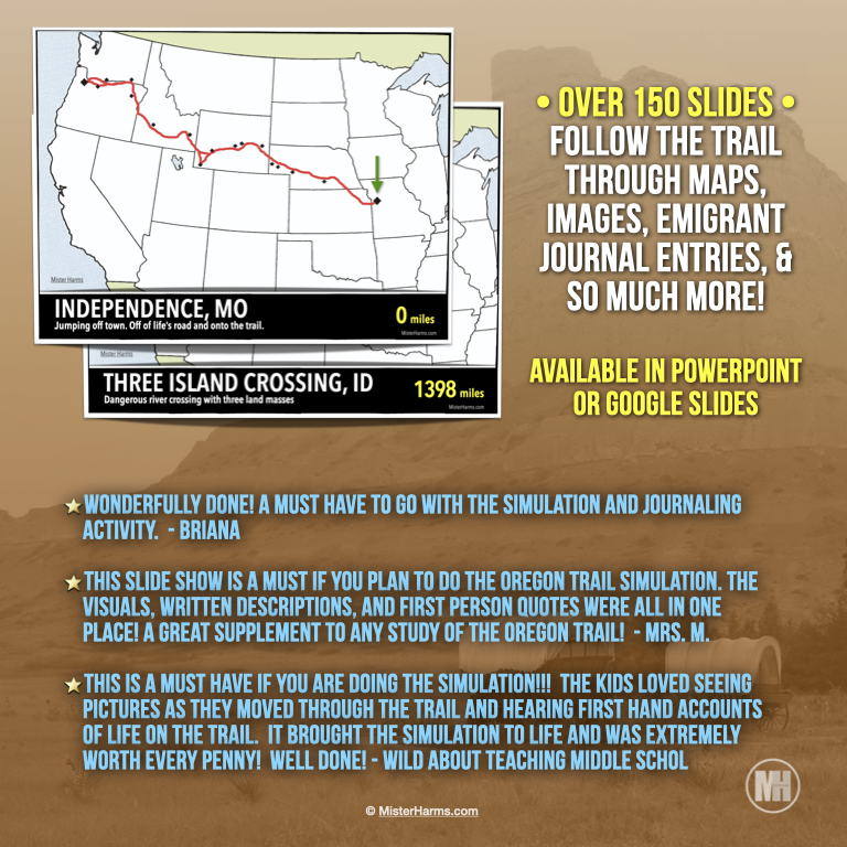 Oregon Trail Simulation Activities And Lesson Plans Misterharms oregon-trail-simulation-activities-and-lesson-plans-misterharms