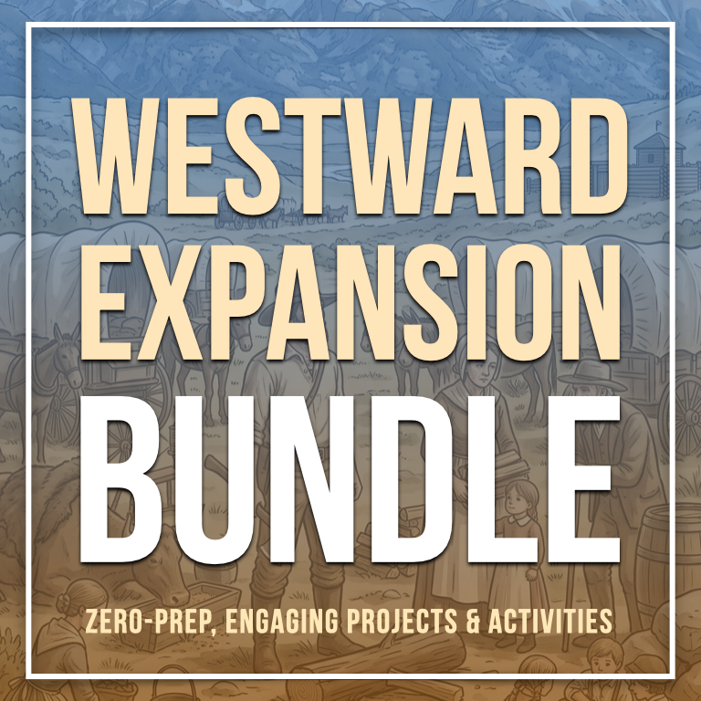 Westward Expansion & Oregon Trail Activity Bundle