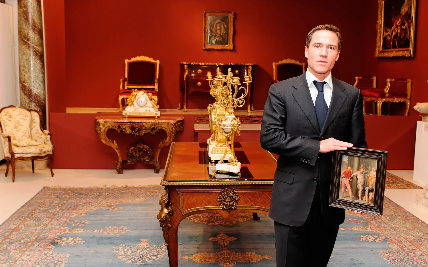 Cyril Koller, Besitzer der Galerie Koller in Zürich