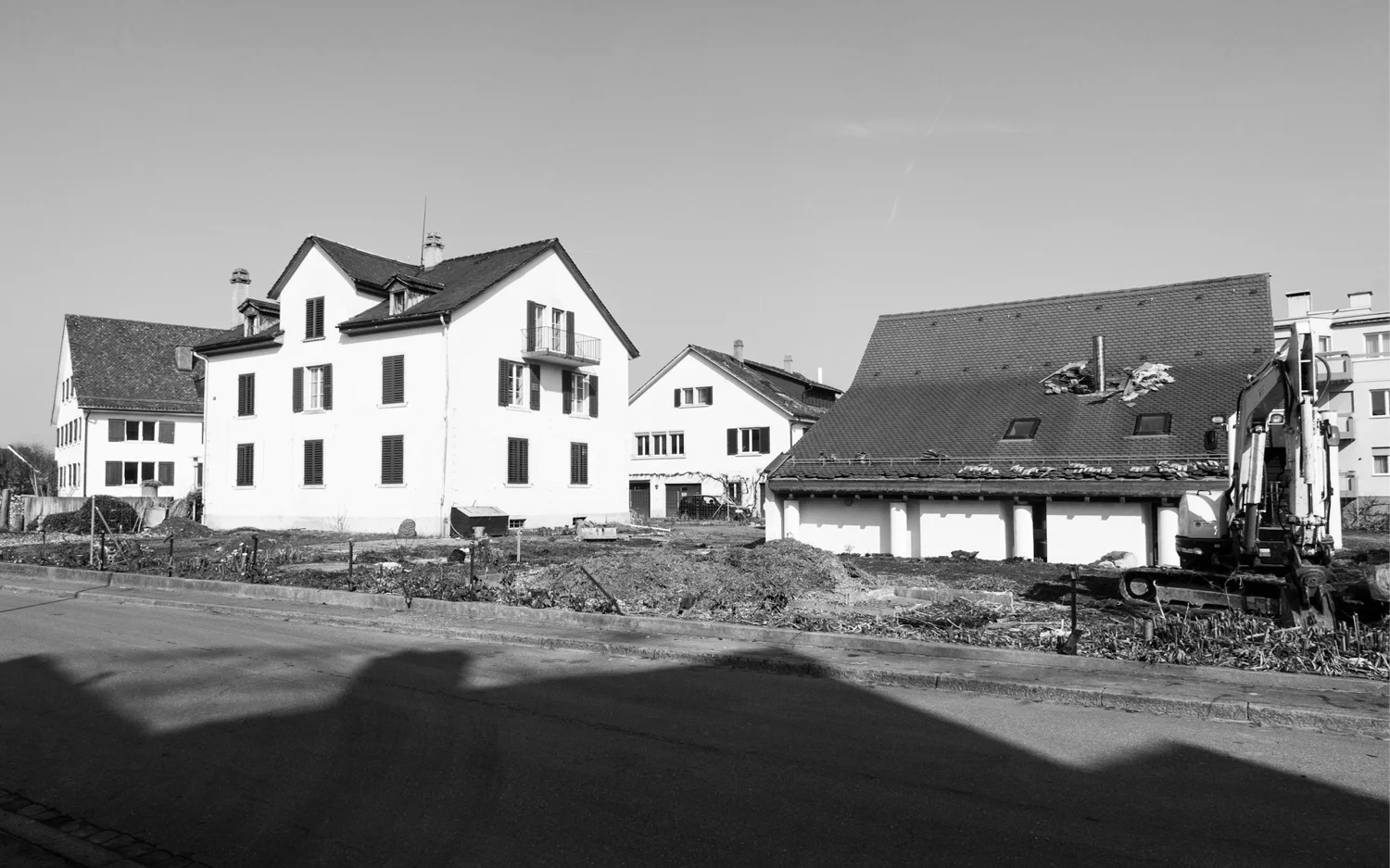 Gebäude, welche zum Abbruch freigegeben wurden, Zollikon