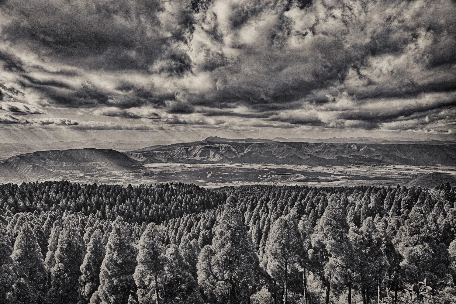 Mt Aso, Kyūshū, Japan