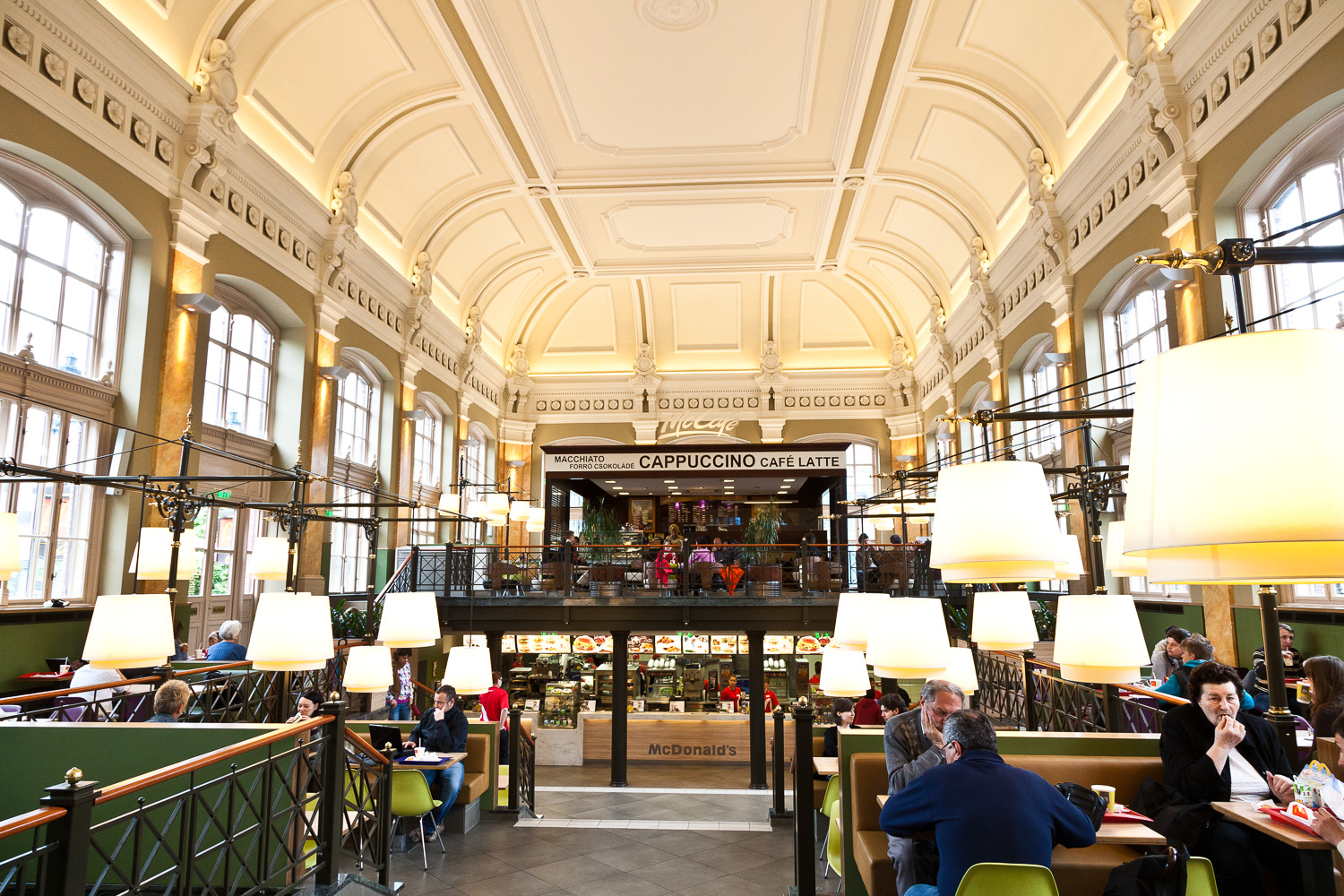 Best looking McDonald's in Budapest, Hungary