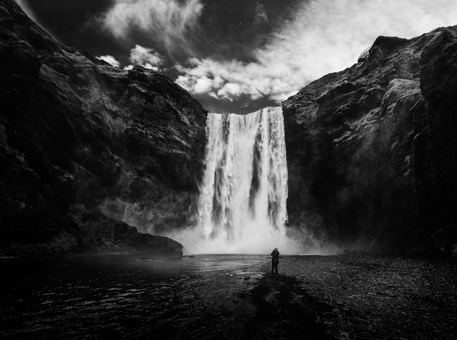 Skogafos Waterfall in Iceland