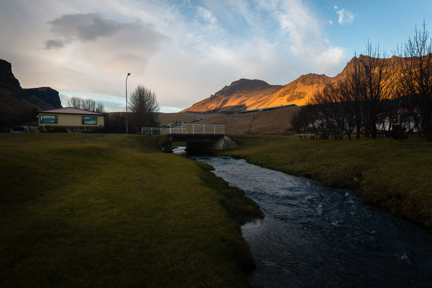 River in Vik, Iceland