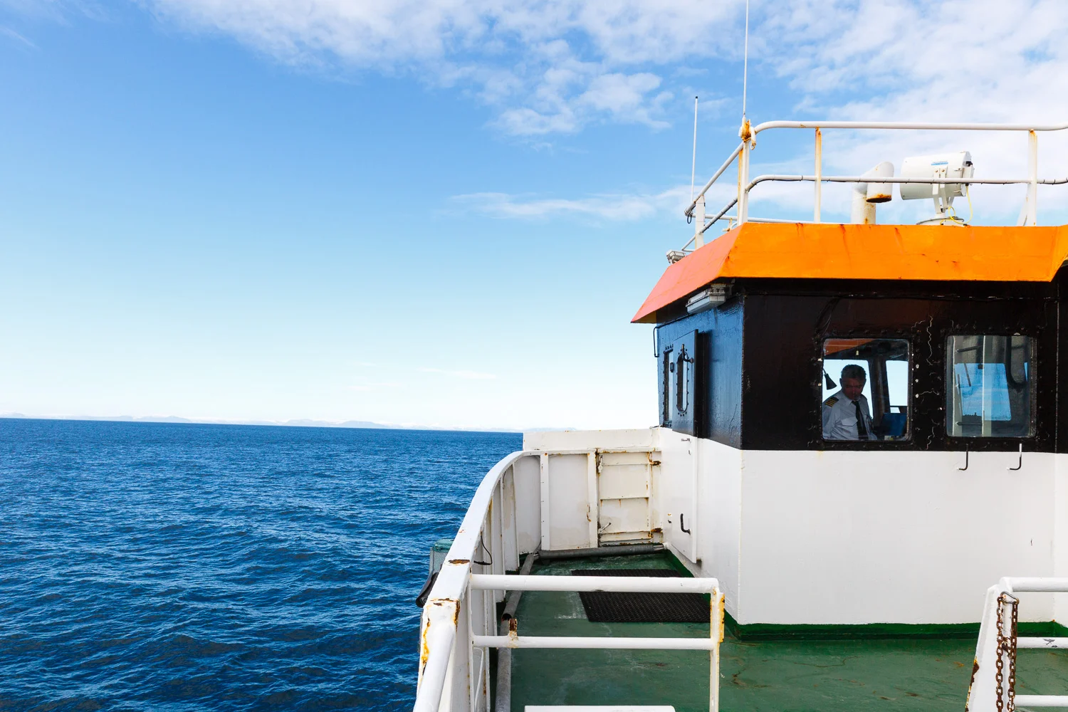 On the Ferry from Stykkishólmur to Brjánslækur