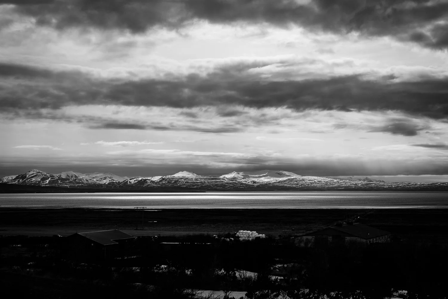 Mountain Range in Iceland