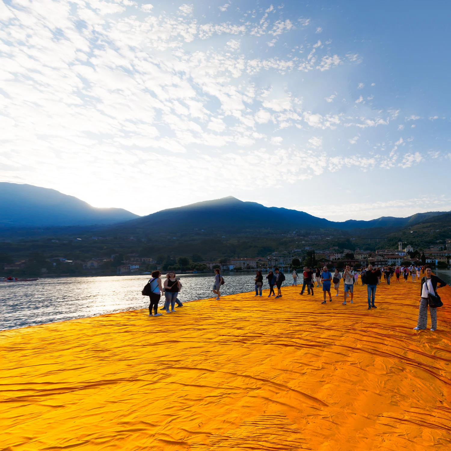 The Floating Piers - Sulzano to Peschiera Maraglio