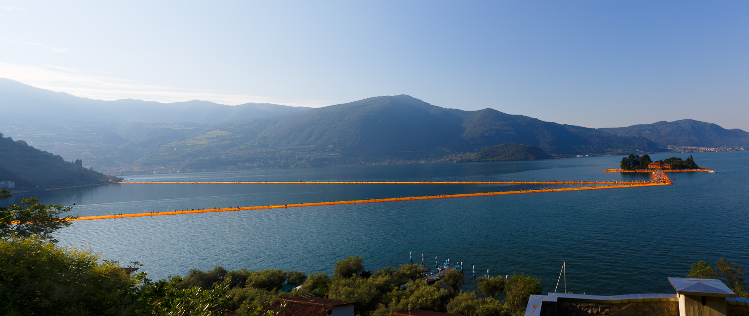 The Floating Piers - The Piers to Isola di San Paolo