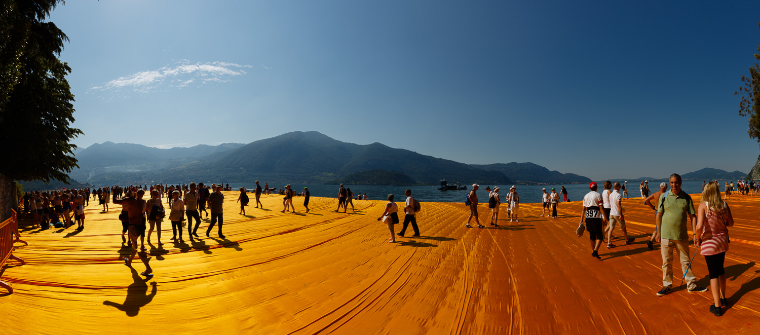 The Floating Piers - Around Isola di San Paolo