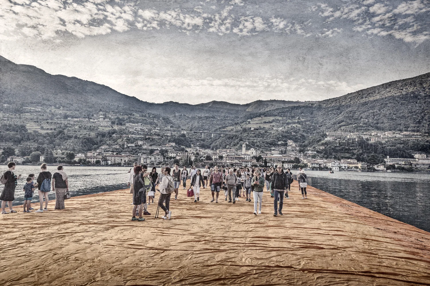 The Floating Piers - Sulzano to Peschiera Maraglio