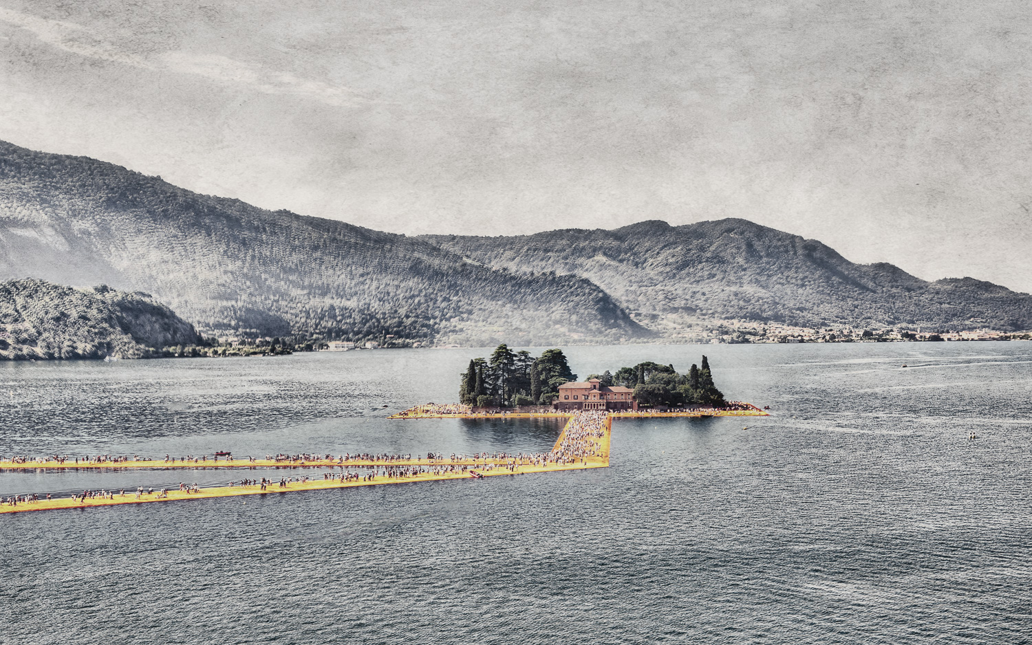 The Floating Piers - Isola di San Paolo
