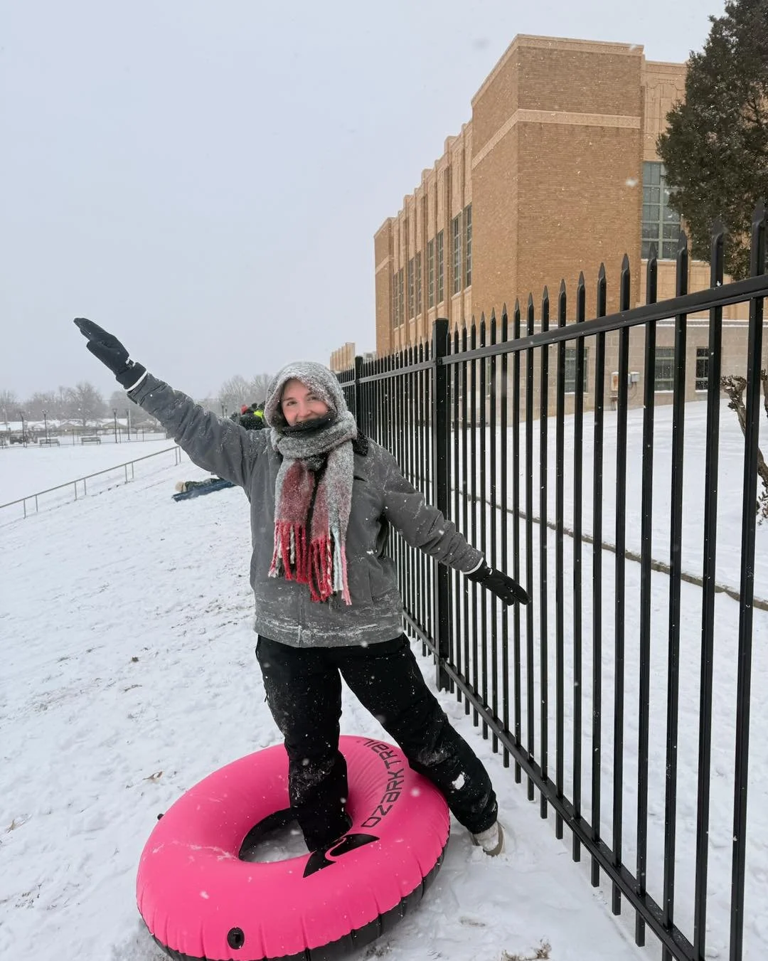 Even our teachers have snow fun! We love you Miss Kara! Send us your dancers having fun in the snow. ❄️📸