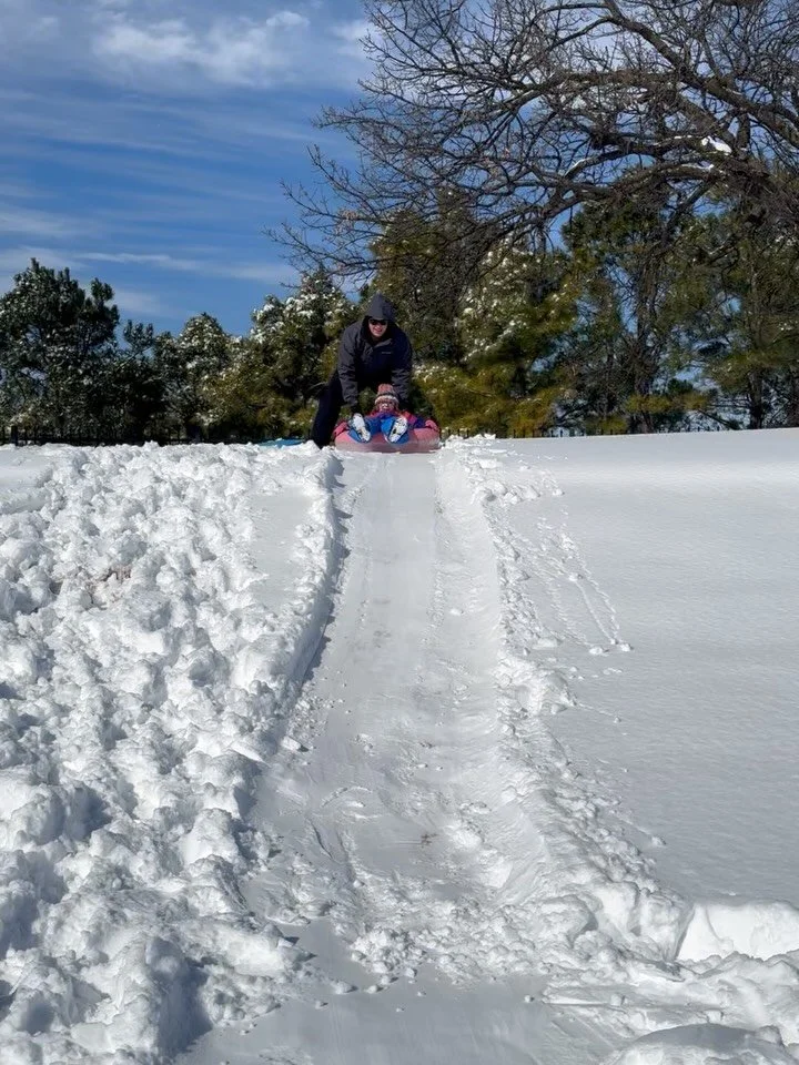 Dancers in the snow!!