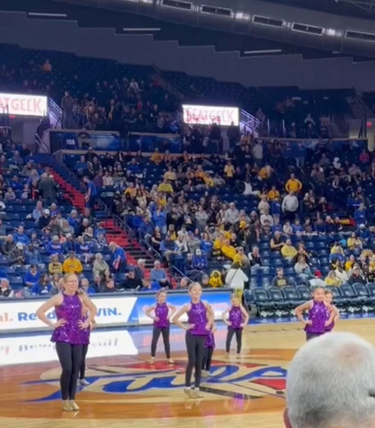 Thank you TU Basketball we had a blast!