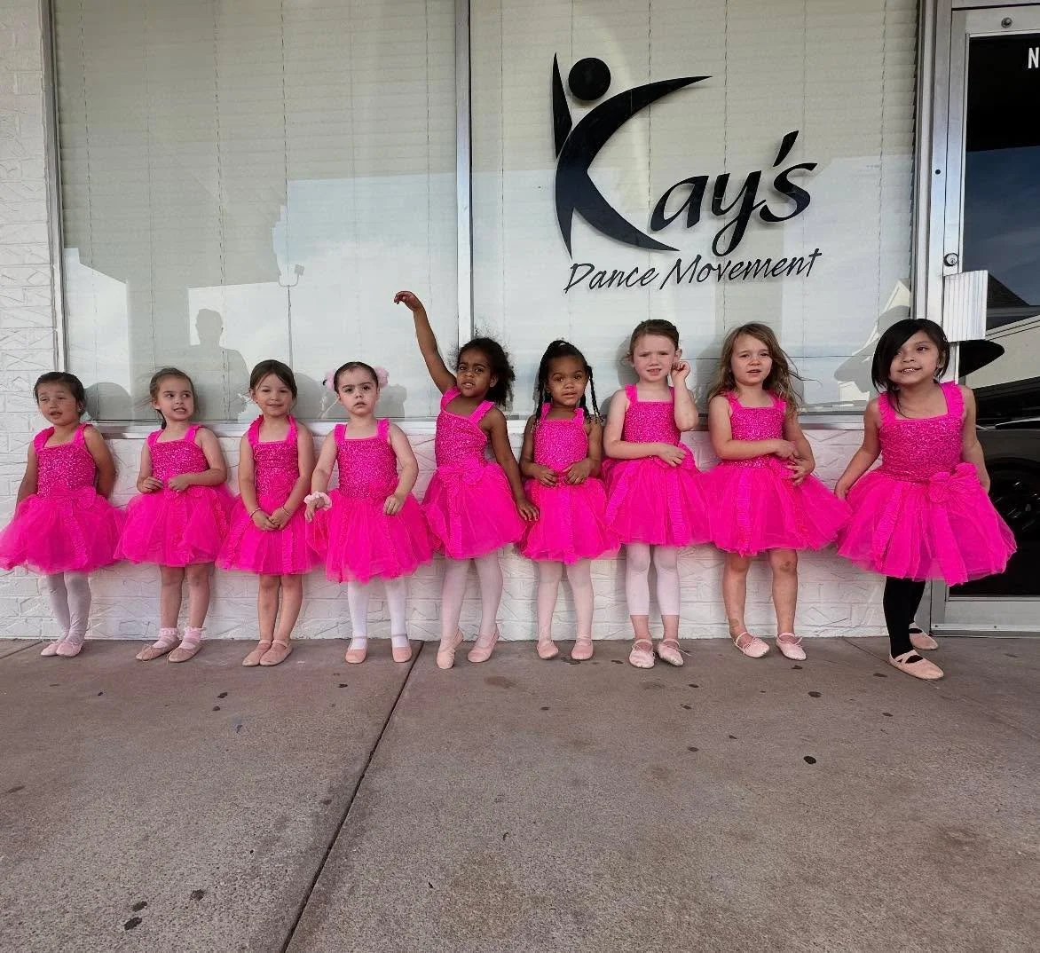 When our Tiny Dancers want to show their parents costumes we show them! Cutie alert!!