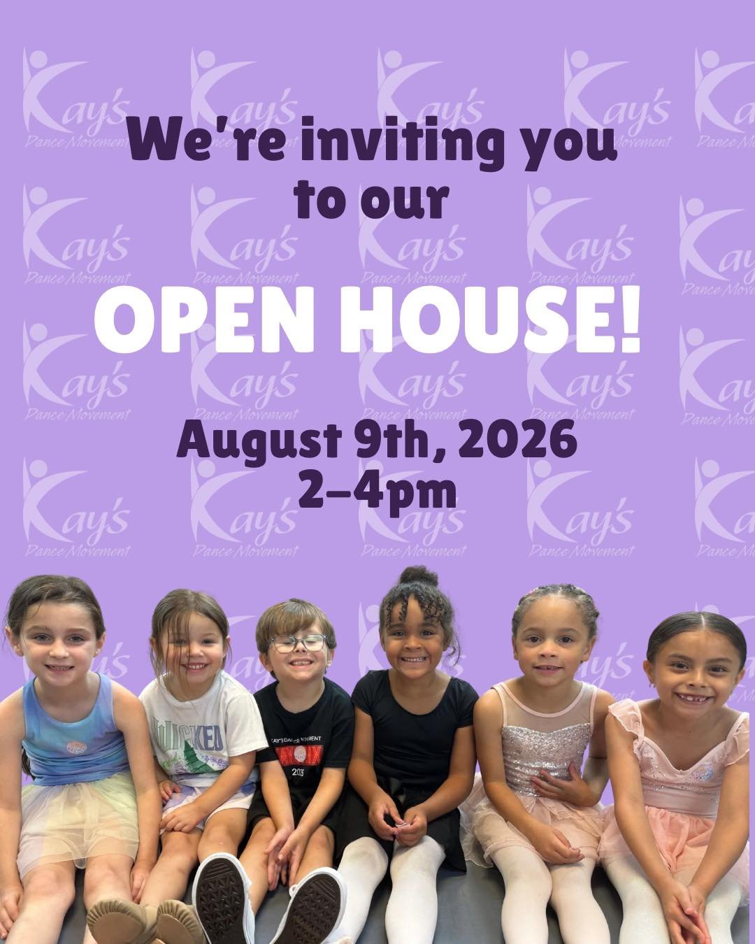 You&rsquo;re invited! 

Come get measured for dancewear, play games to win prizes, and get ready for the season! Save the date 🗓️