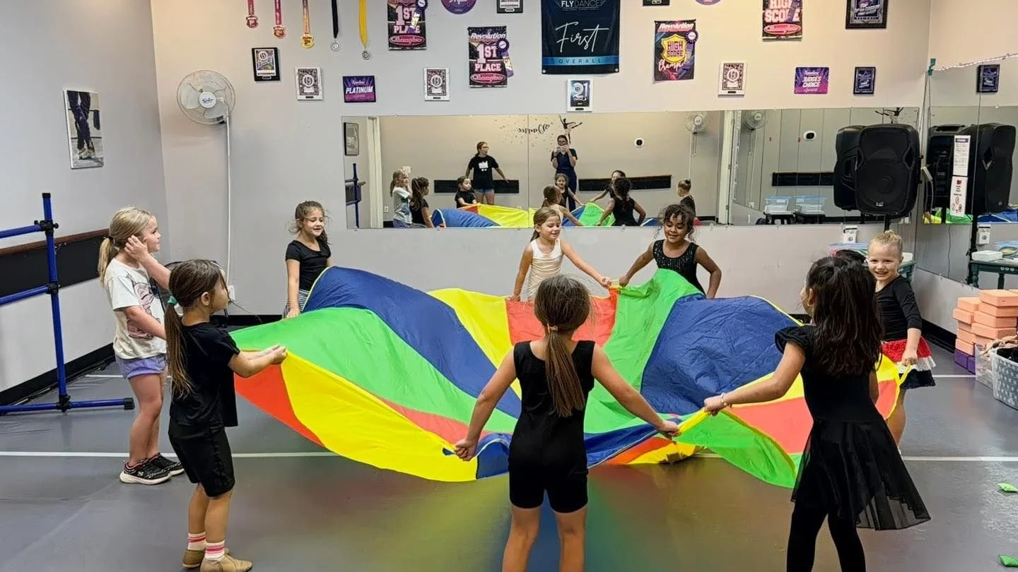 A parachute a day keeps giggles in play!