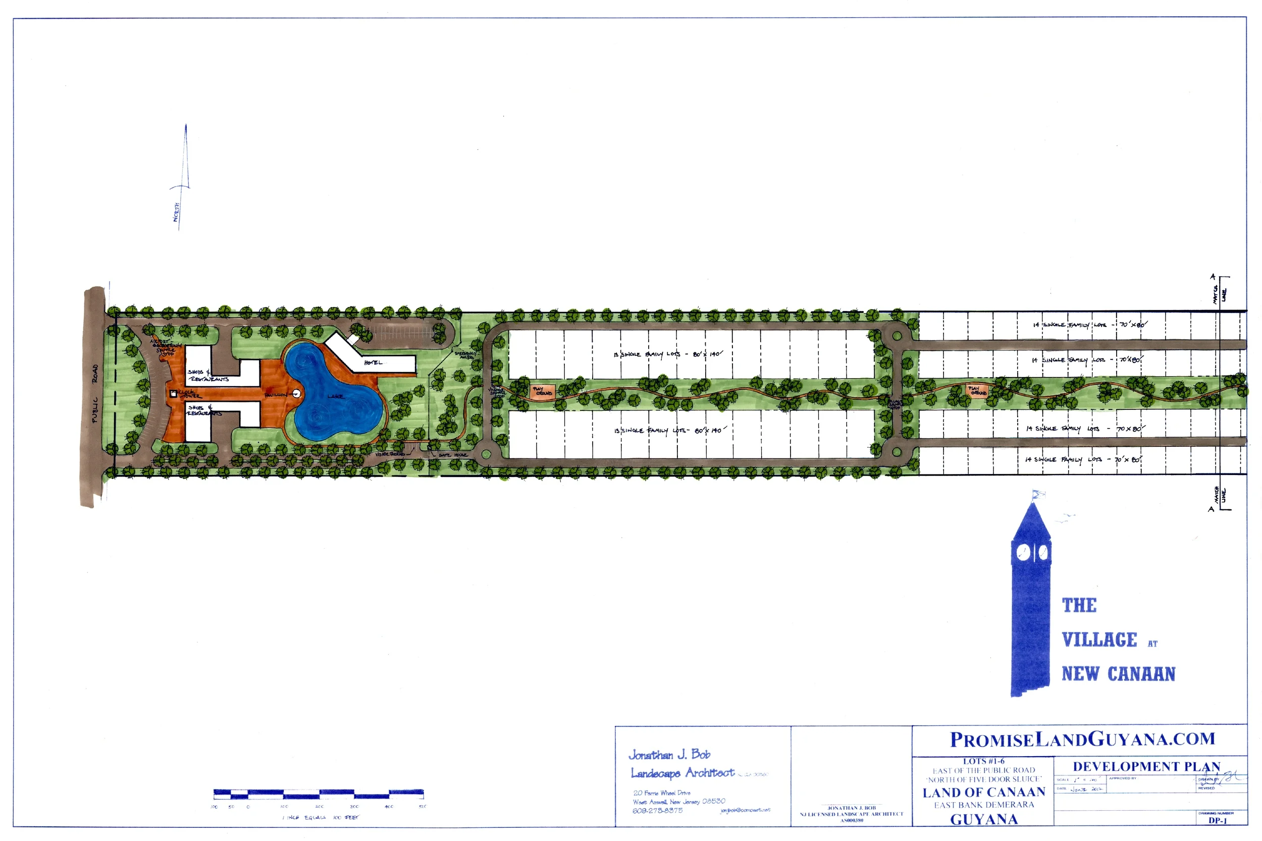 The Village at New Canaan Master Plan 1 of 3