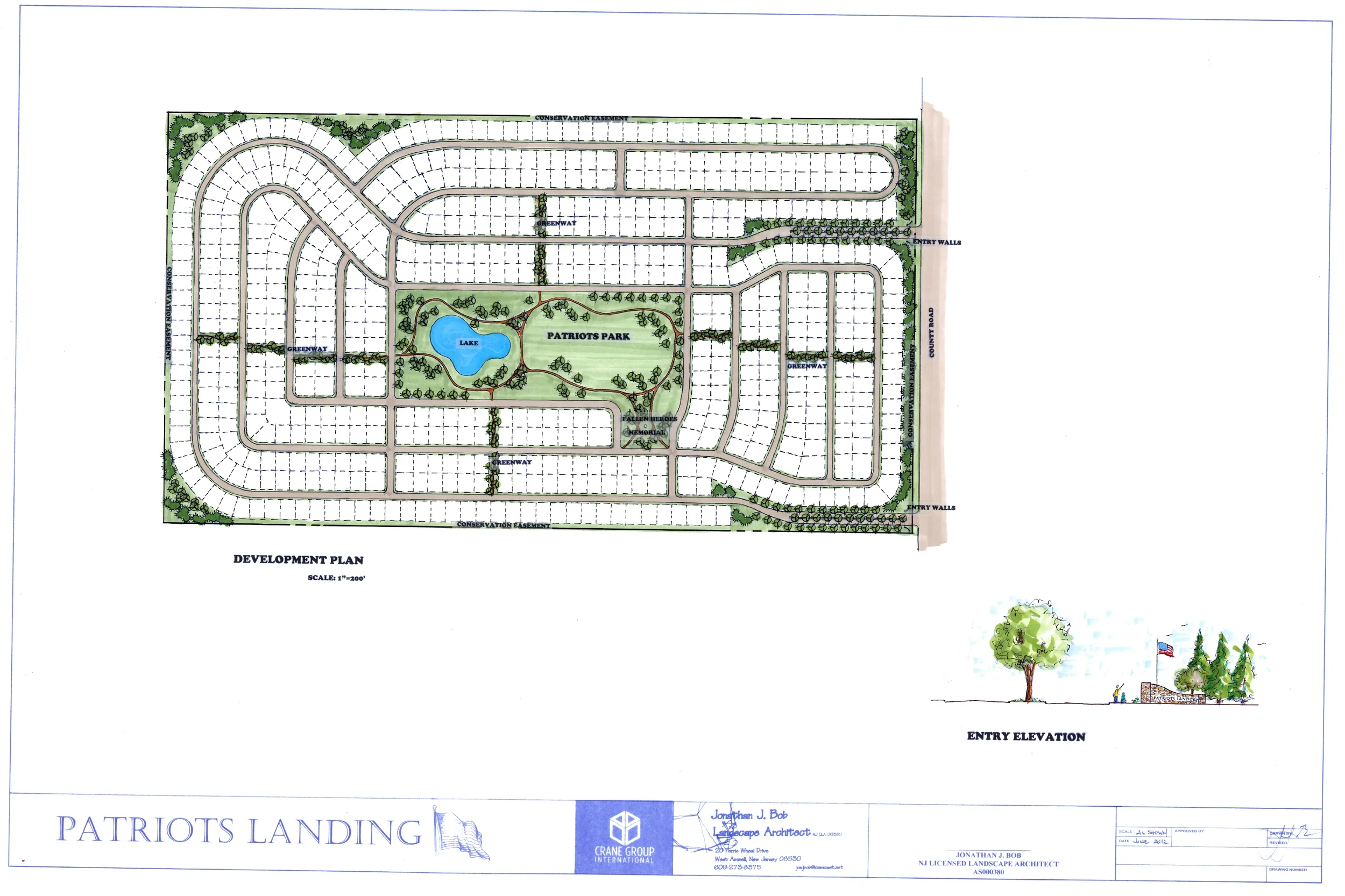 Patriots Landing Housing Development