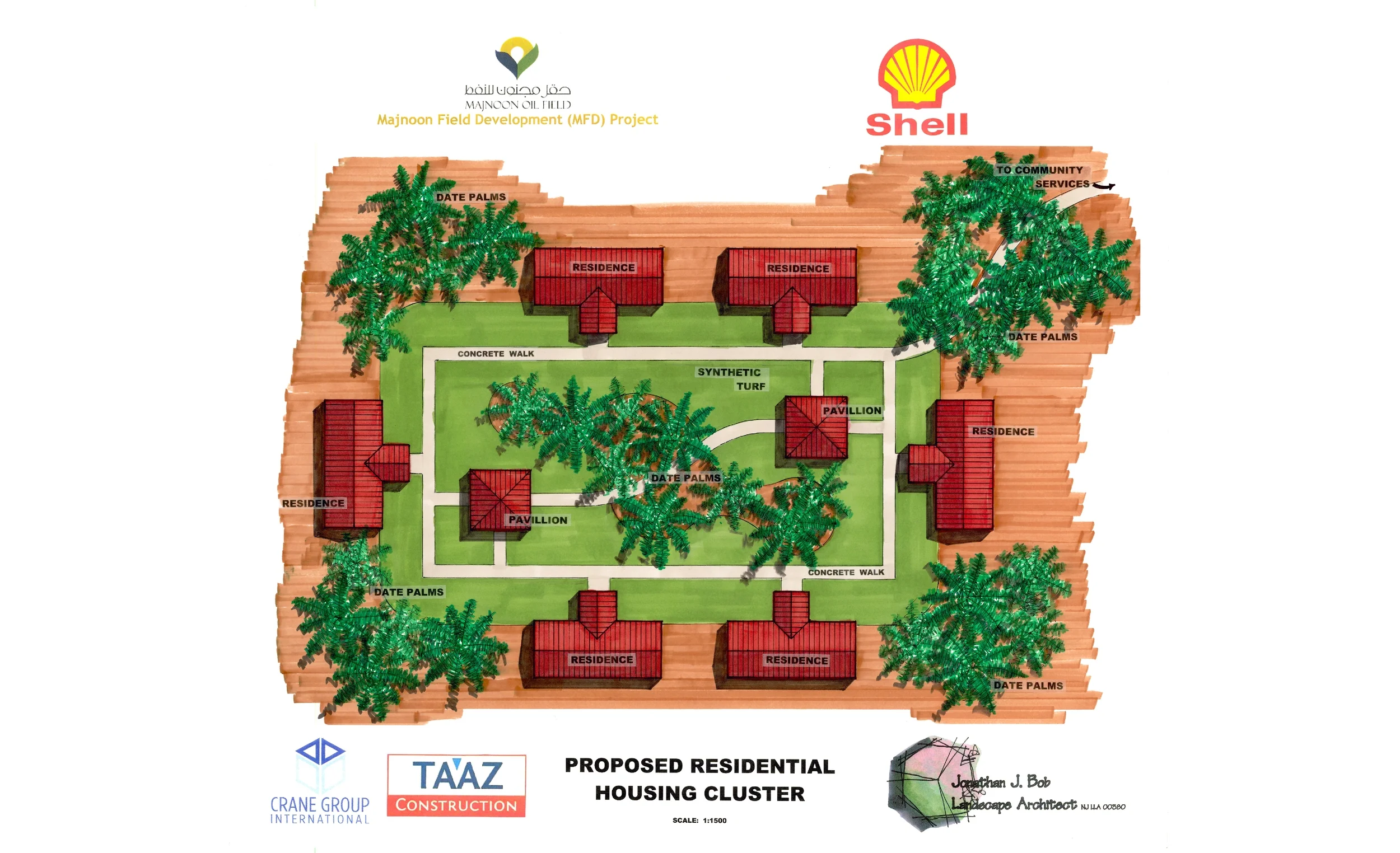 Majoon Oil Field Housing