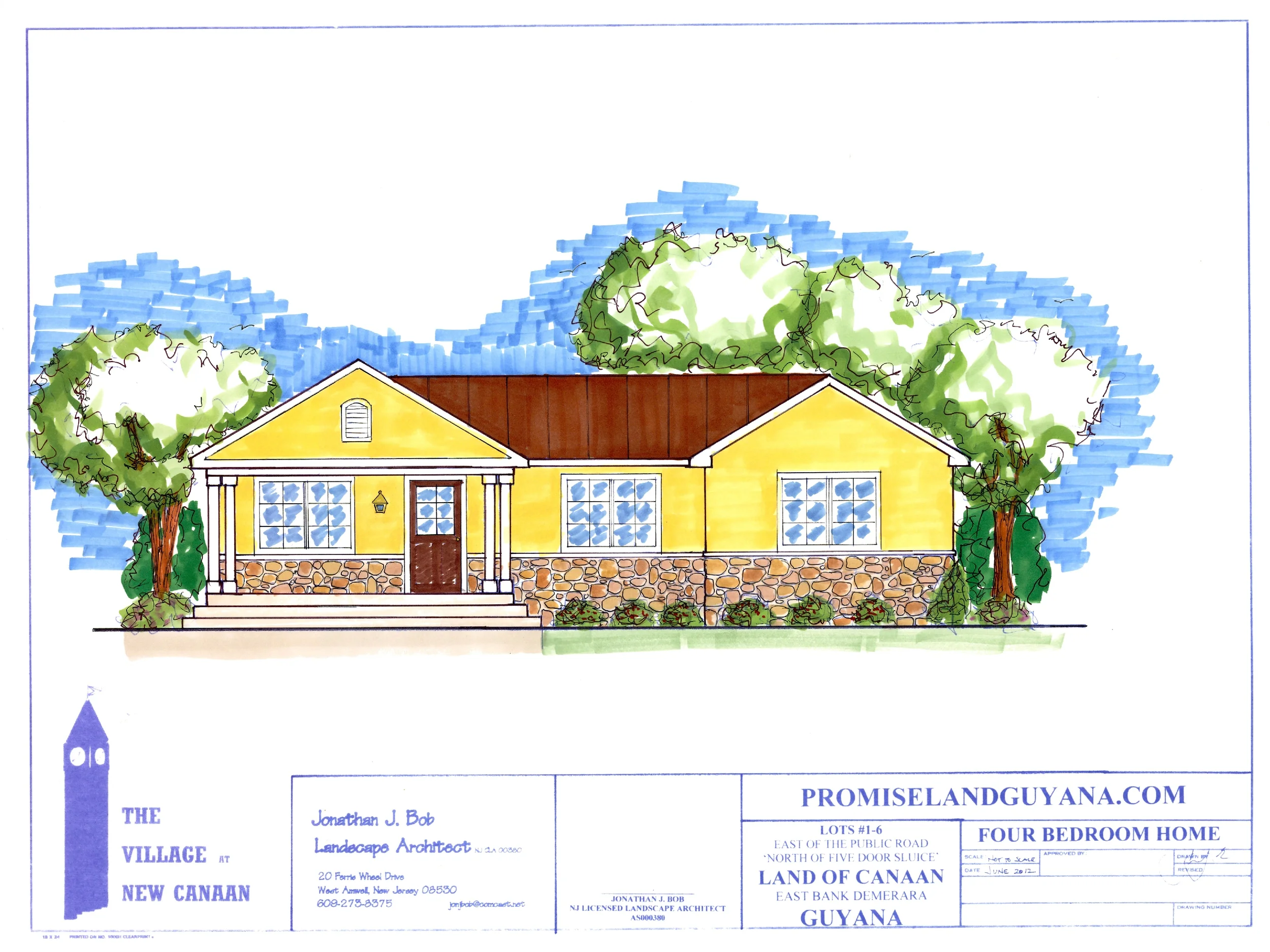 The Village at New Canaan - Typical Home Elevation