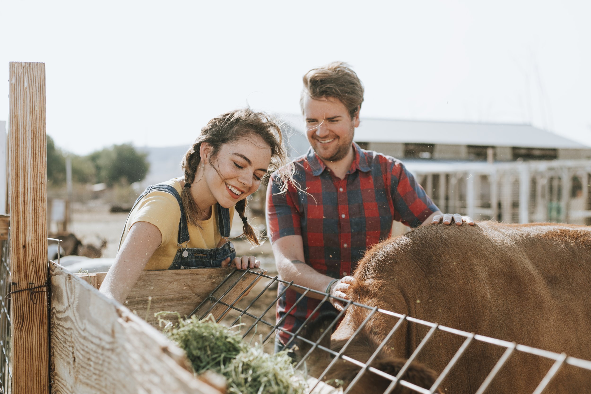 Healthy Smiles in Agriculture: Man & Woman Farmers’ Joyful Dental Health