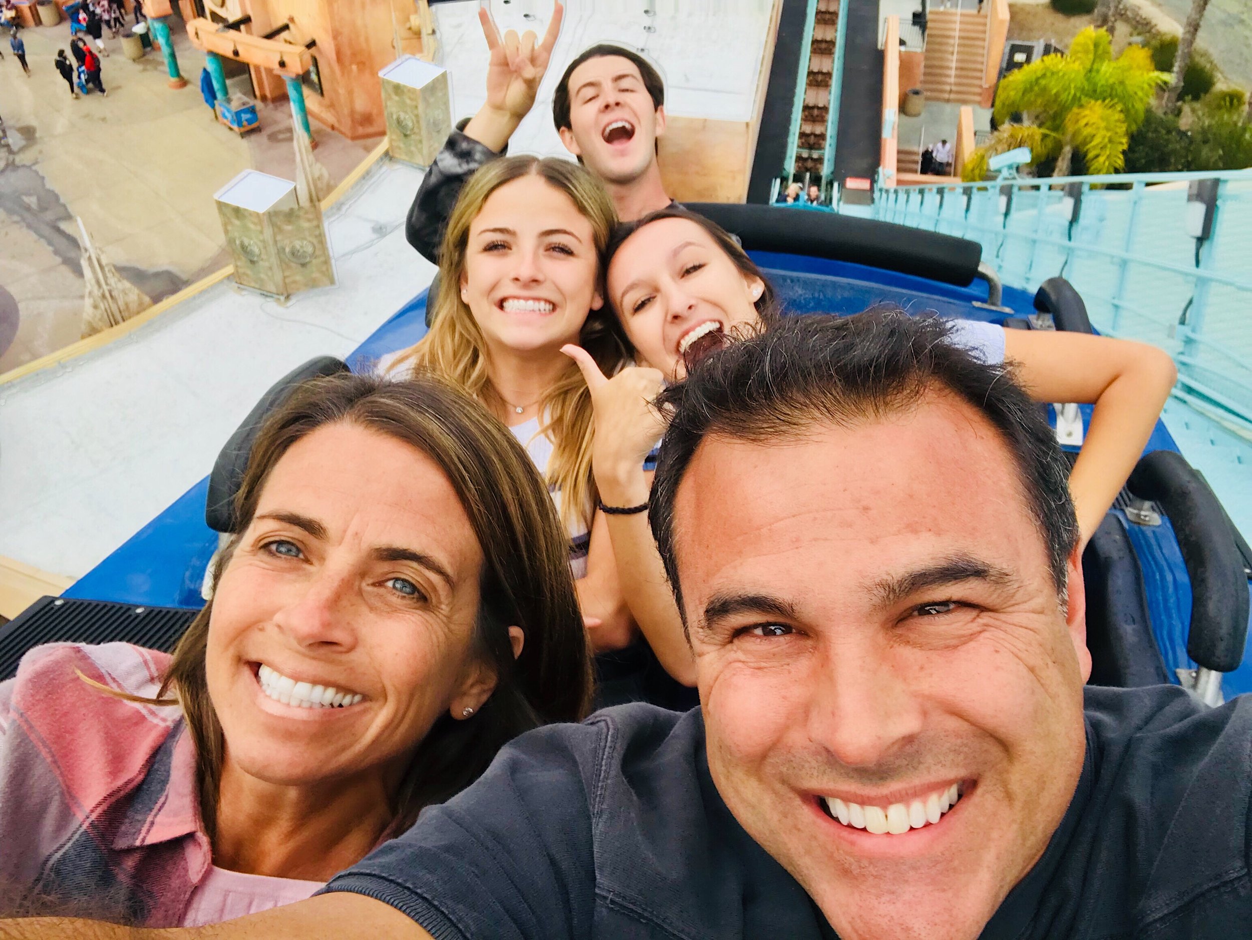 Family Fun & Healthy Smiles on Roller Coaster - Garden City Dental Care