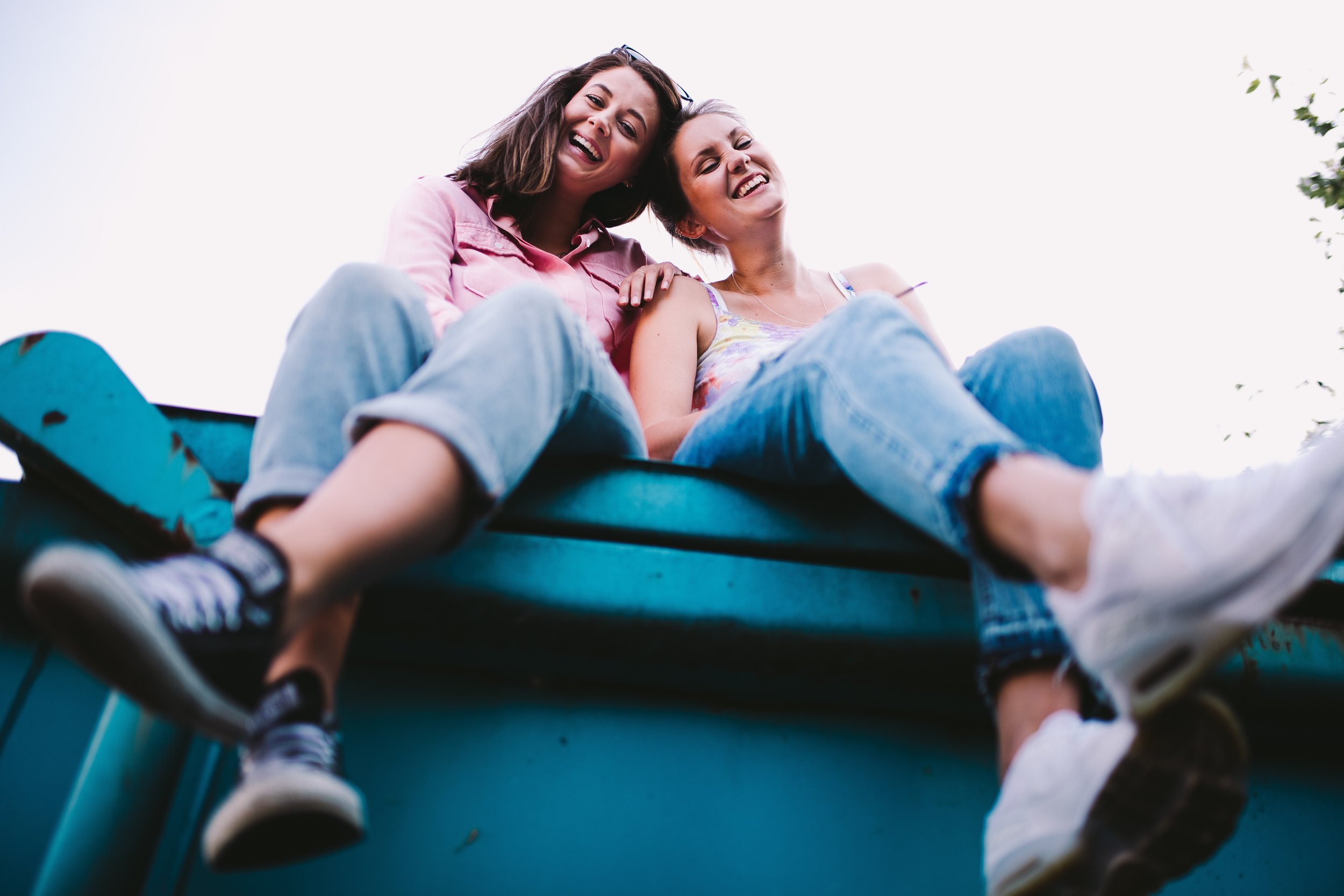 Joyful Smiles Among Friends: Rooftop Gathering - Garden City Dental Wellness