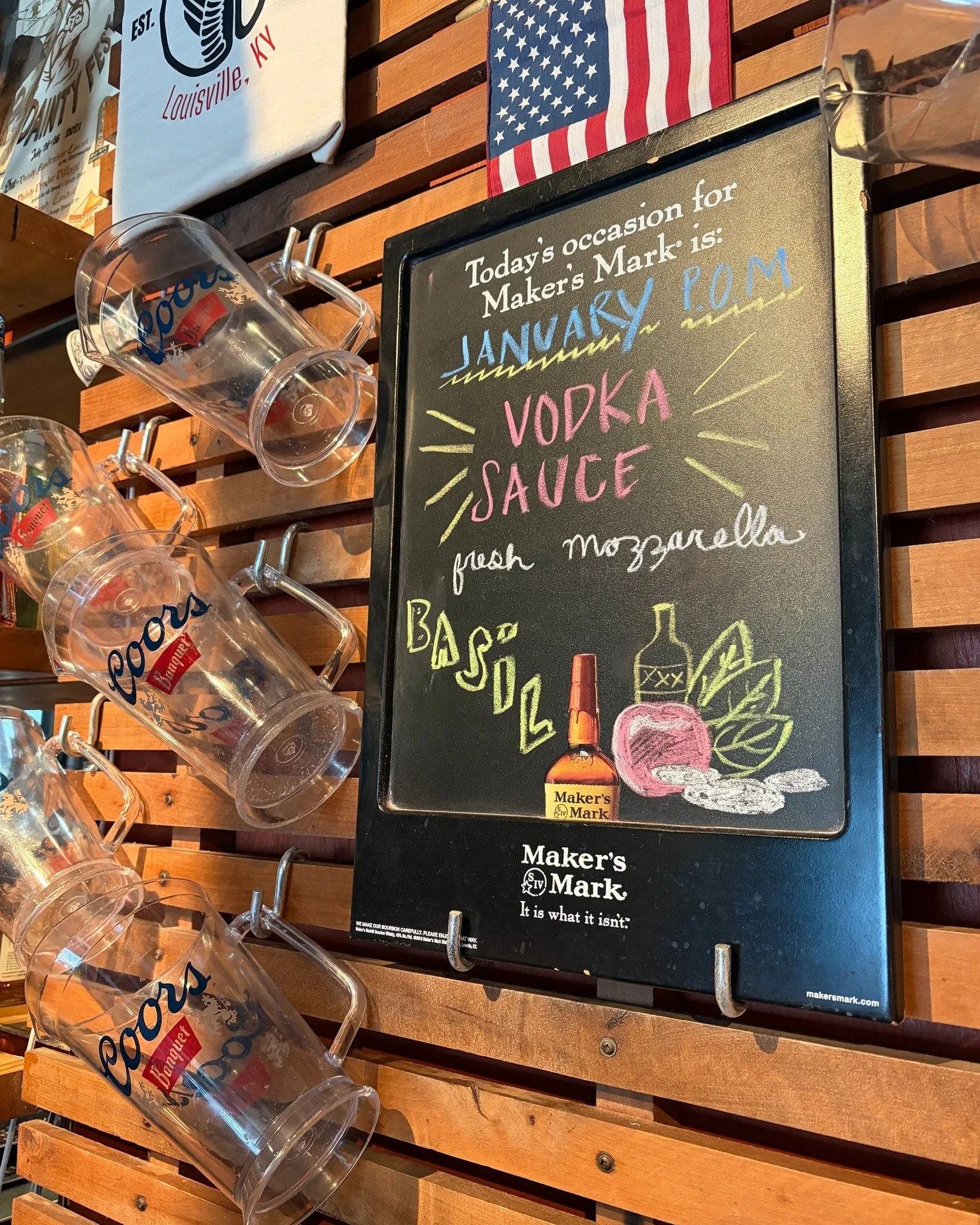 WE ARE BACK TO BUSINESS AS USUAL! Last week for the Vodka Sauce pie. Jazz it up with some veggies or protein! #snowmegeddon2026 #CoorsBanquet #louisvillepizza #louisvillesnowstorm