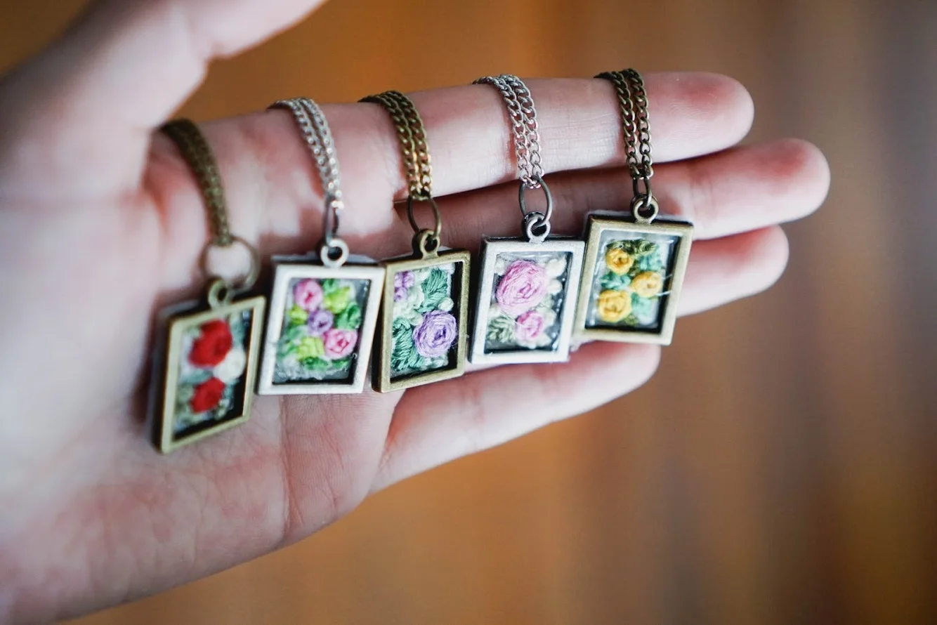 Read, Listen, Observe, EMBROIDER!