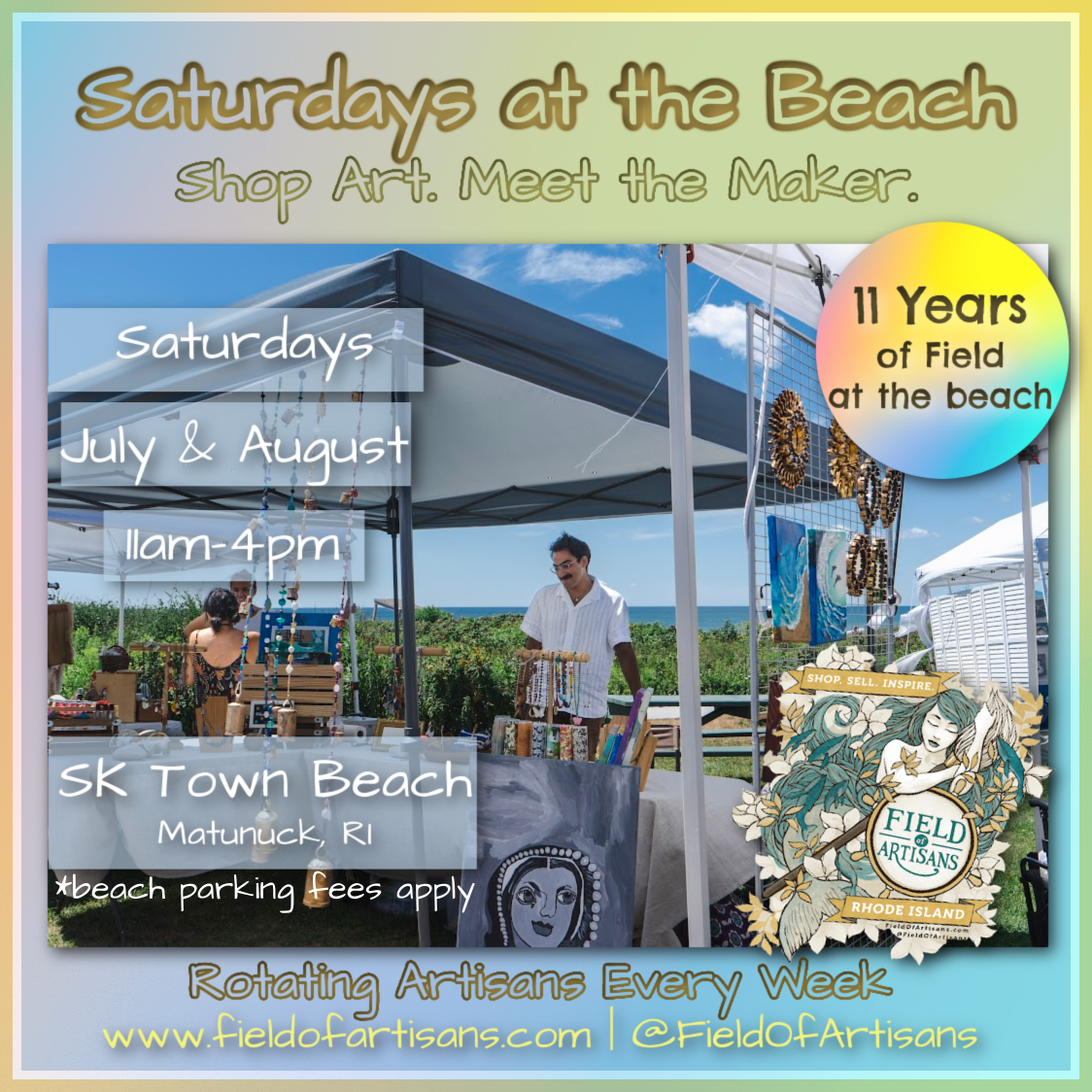 Field of Artisans at the Beach 