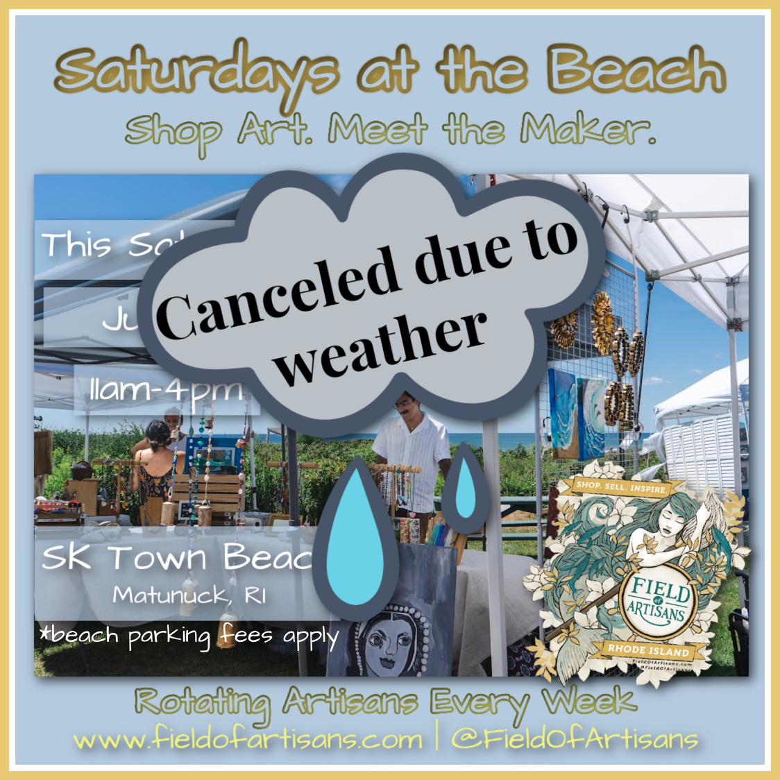 Field of Artisans at the Beach