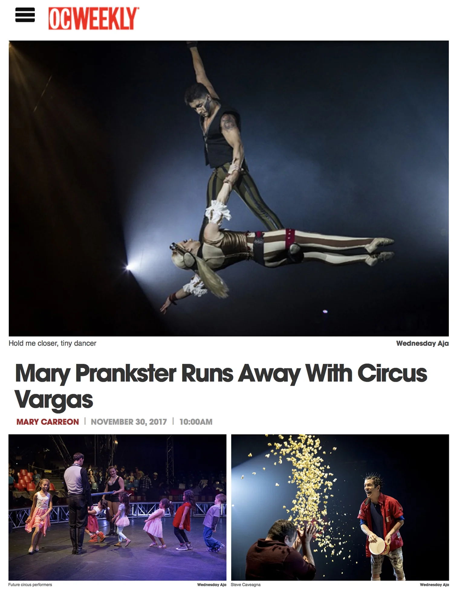 OC WEEKLY // MARY PRANKSTER