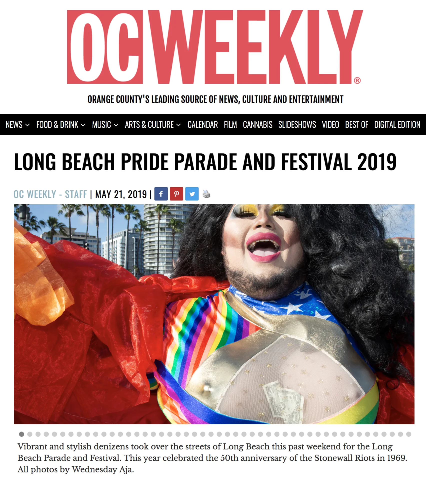 OC WEEKLY LONG BEACH PRIDE