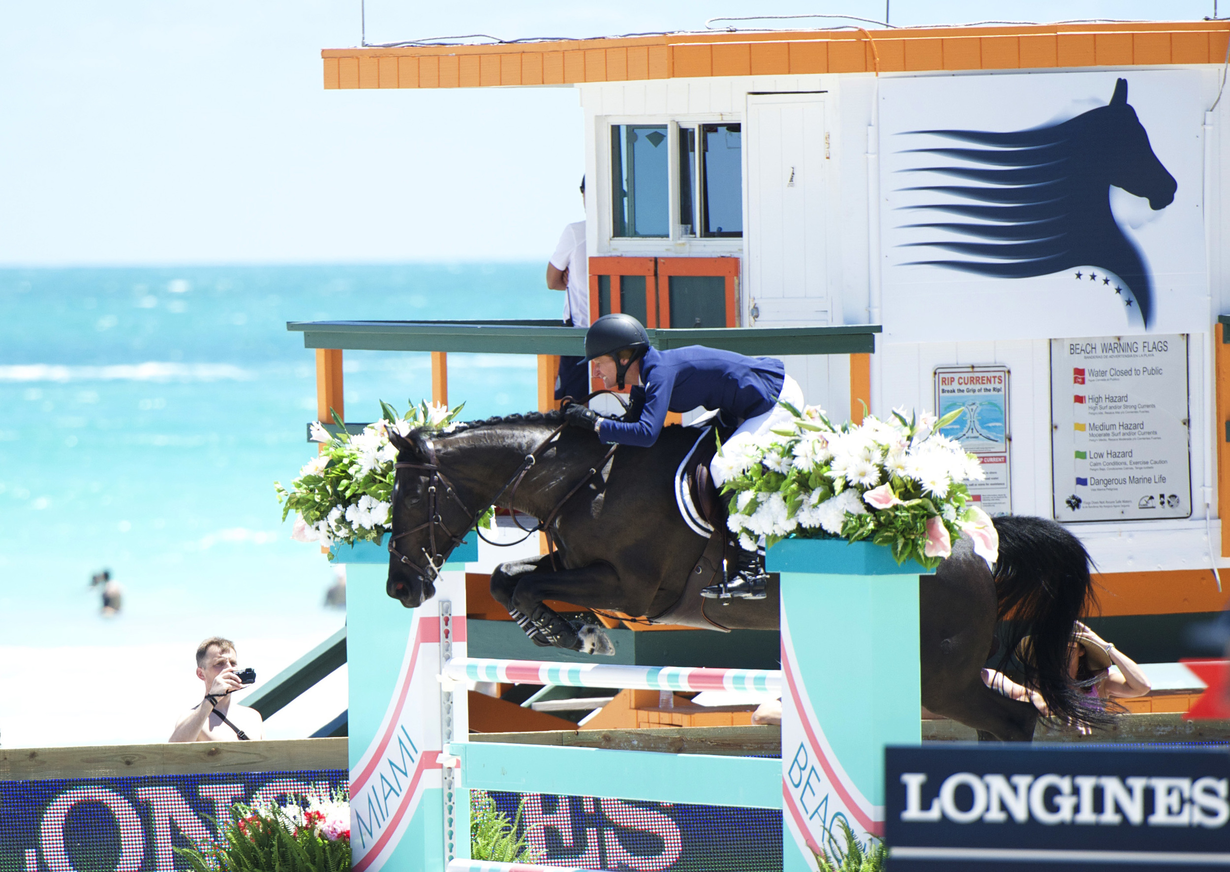 Molly Ashe and Balous Day Date at the Global Champions Tour event in Miami