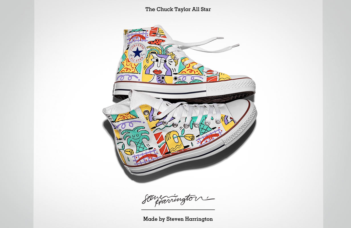 Converse's ' Made By You' campaign considers shoe as canvas, positioning the brand as an ally to a range of designers and artists.