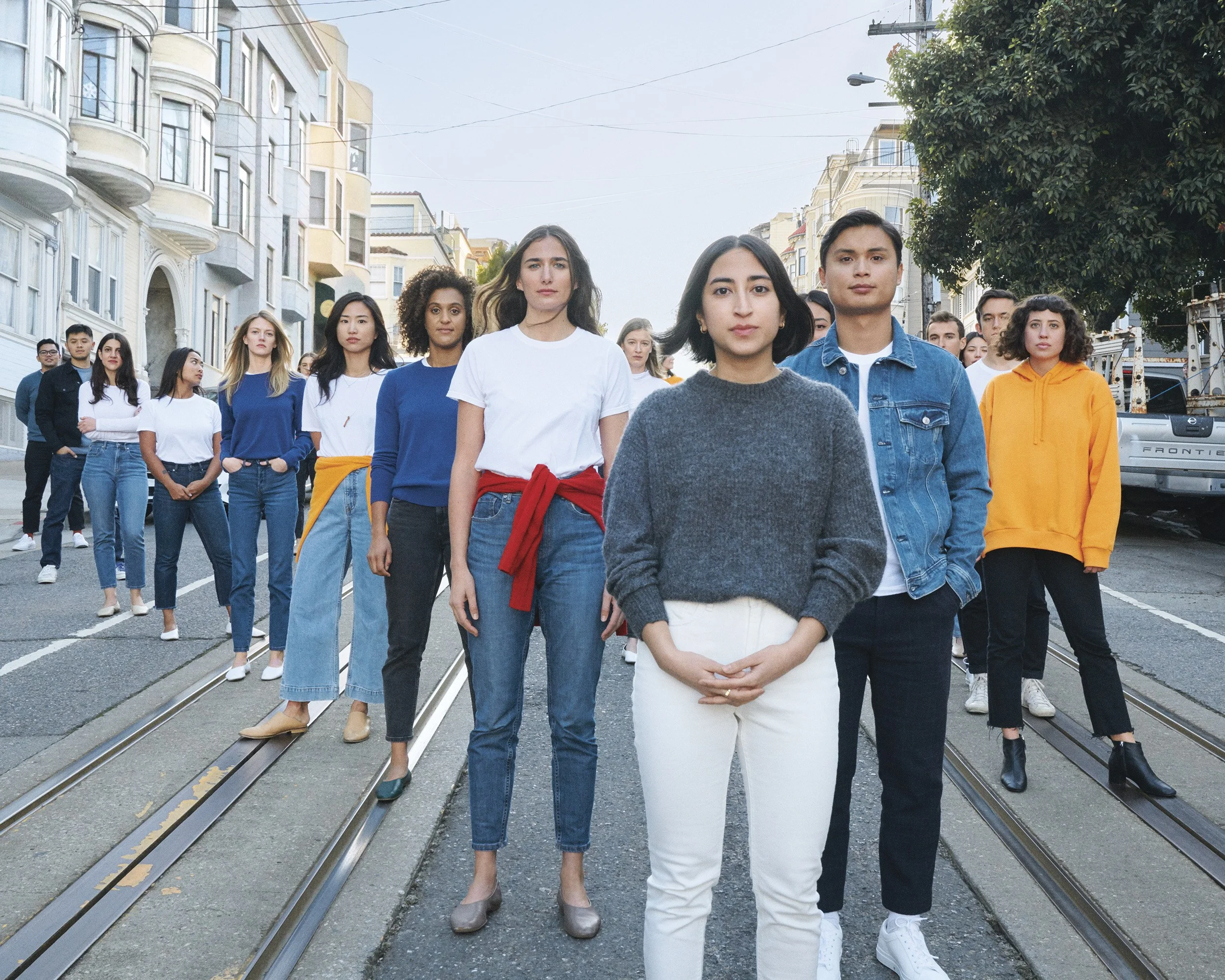 A brand with real soul is Everlane. They are an affordable 'slow' fashion brand. Their brand essence is 'Radical Transparency'. They give a full overview of their supply chain and the associated costs, hence the low prices. This gives them a real edge over competitors. Everlane also gives customers information on where each garment is produced, right down to the maker at the particular factory.