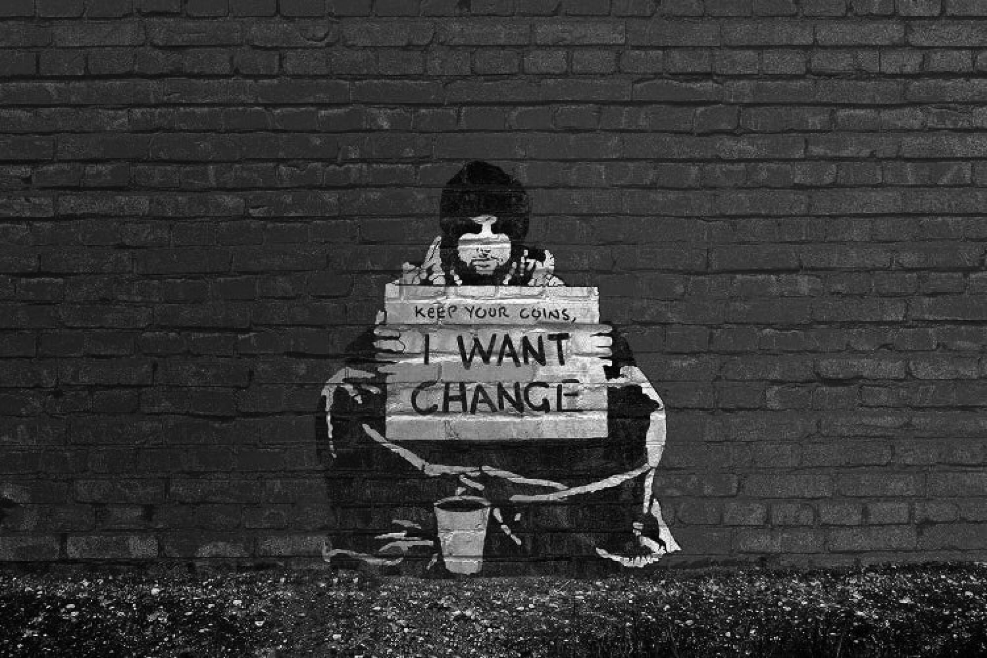 This your песня. Keep your Coins i want change. I want change Banksy. Бэнкси рок обложка. Бэнкси«is this your choice.