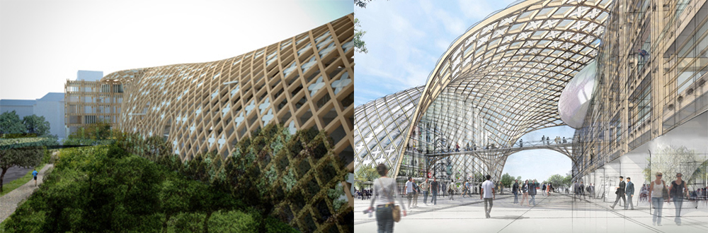 Headquarters for Swatch and Omega by Shigeru Ban