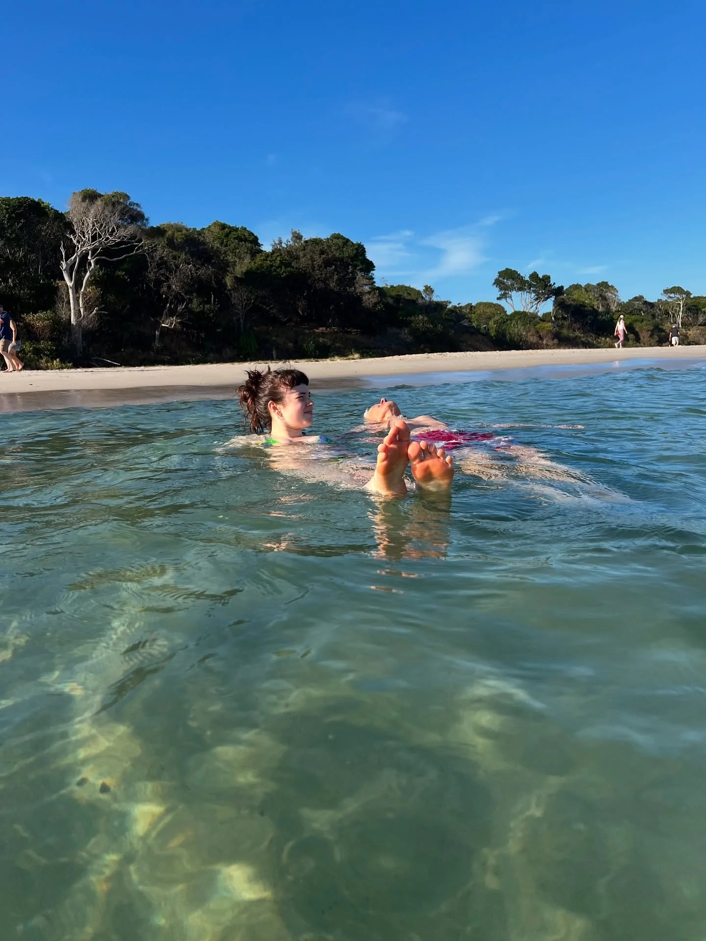 It&rsquo;s not been a very holiday-ish school holidays at our place. So today we made like holiday-makers. 

We did a lighthouse walk at 7am (daylight saving time, so ACTUALLY 6am). 

We saw whales and, most excitingly, a mother and baby koala at The