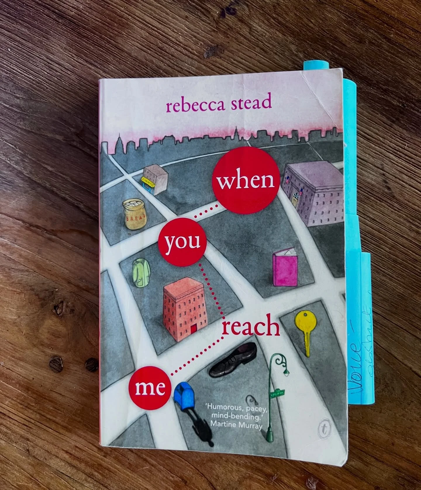 My writing group, the Ubers, have decided to read some of our all-time favourite middle-grade novels and pull them apart to understand why they work so well. 

First book we are reading is When You Reach Me by Rebecca Stead (my choice but originally 