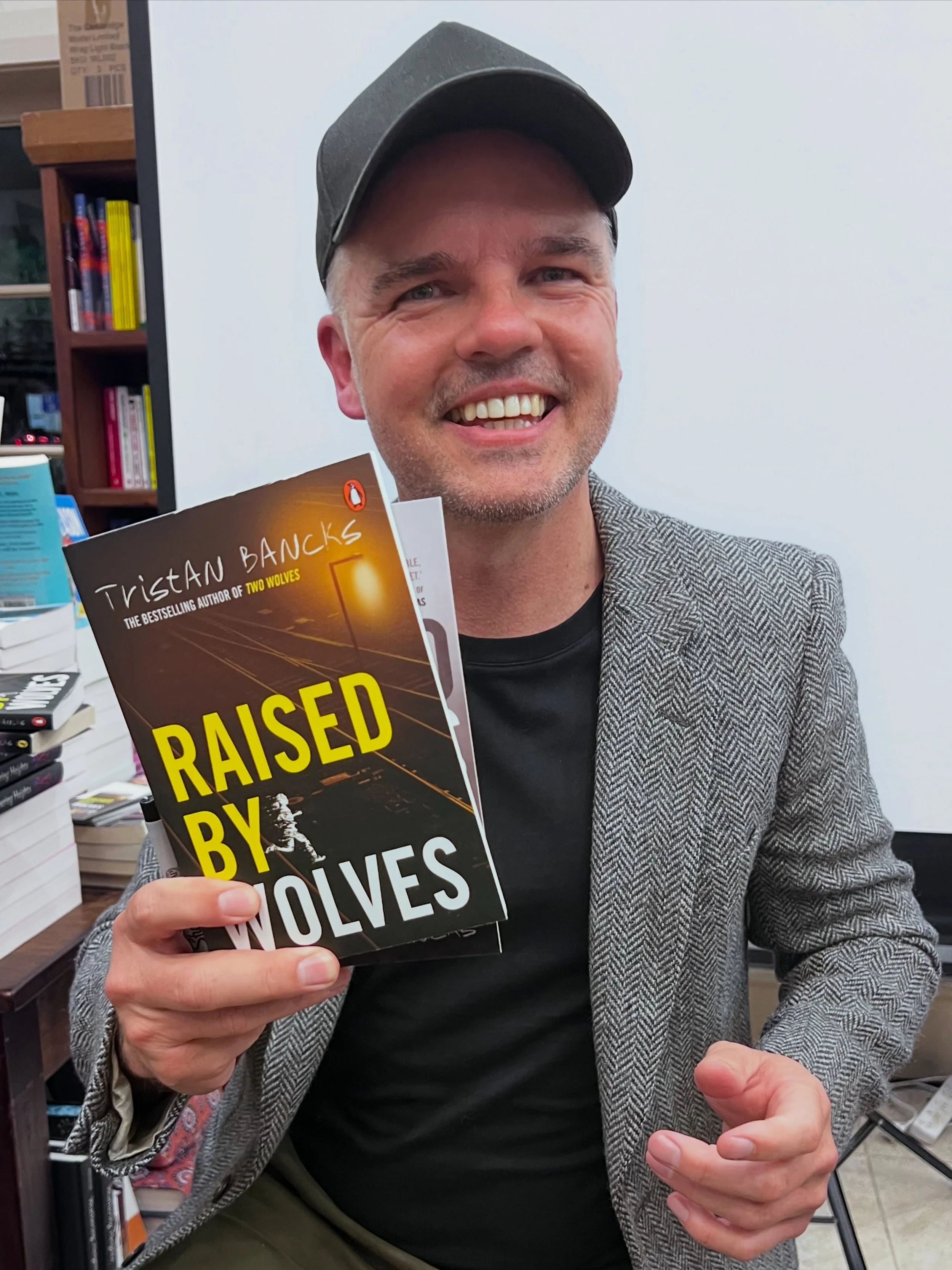 You could have heard a pin drop at The Book Room last night when Tristan Bancks read aloud from Raised By Wolves, his new novel for readers aged 10+. 
&nbsp;
It&rsquo;s a tense and exciting novel with a cracker of a main character in twelve-year-old 