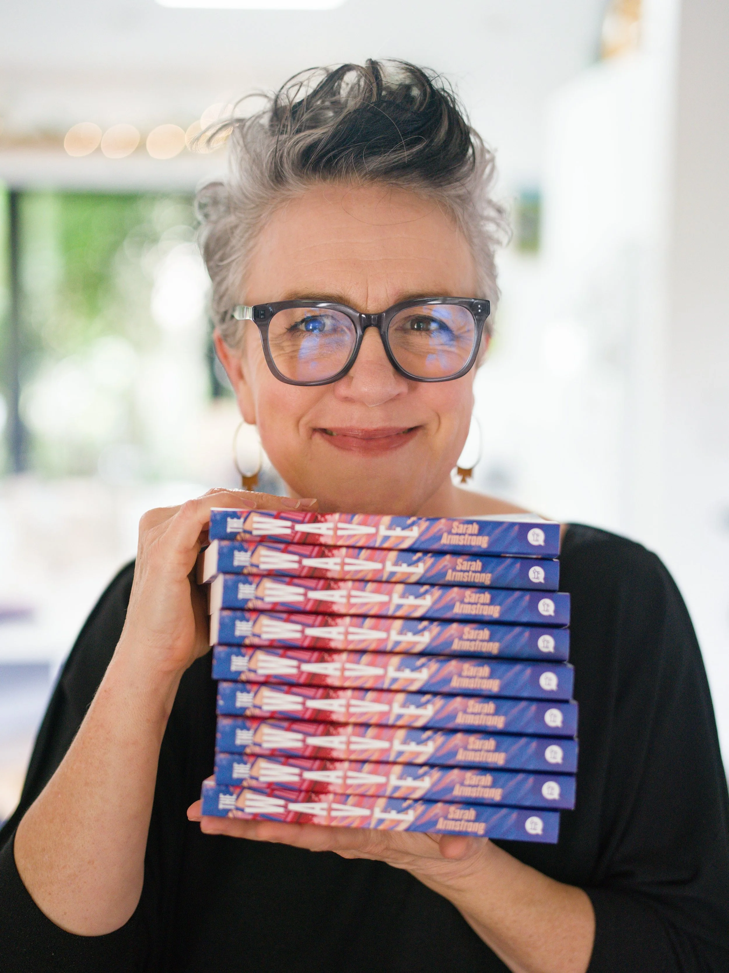 My new kids novel &lsquo;The Wave&rsquo; is out in five days! (On Tuesday 18 August.)

It&rsquo;s about thirteen-year old Max who is home alone when he gets the warning: a tsunami is coming, and he has to get out right now. 
&nbsp;
With the minutes t