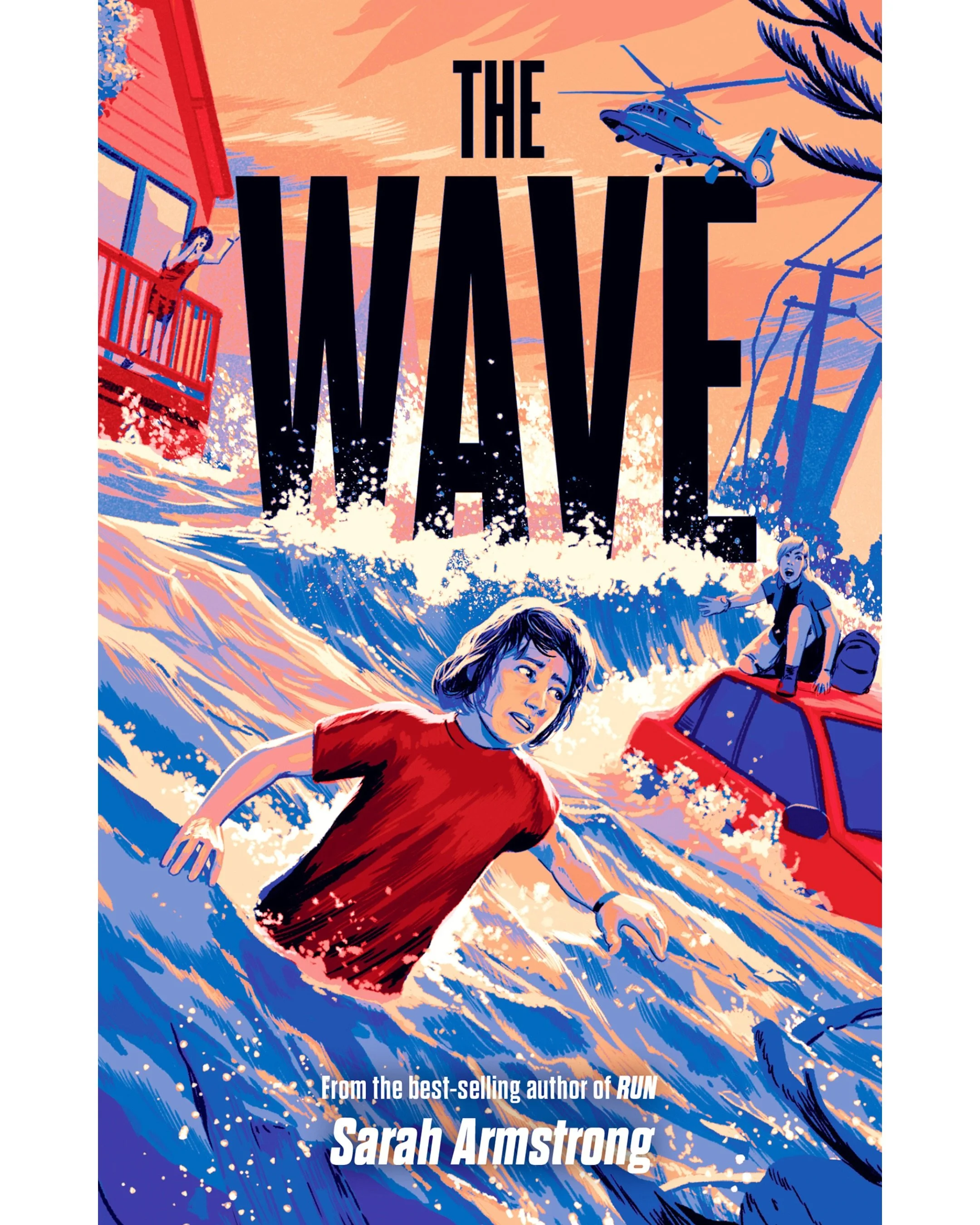 The Wave is now out! 

I&rsquo;ve really enjoyed talking to school kids this week about thirteen-year old Max, who is home alone when he gets the warning: a tsunami is coming, and he has to get out right now. &nbsp; With the minutes ticking by, Max f