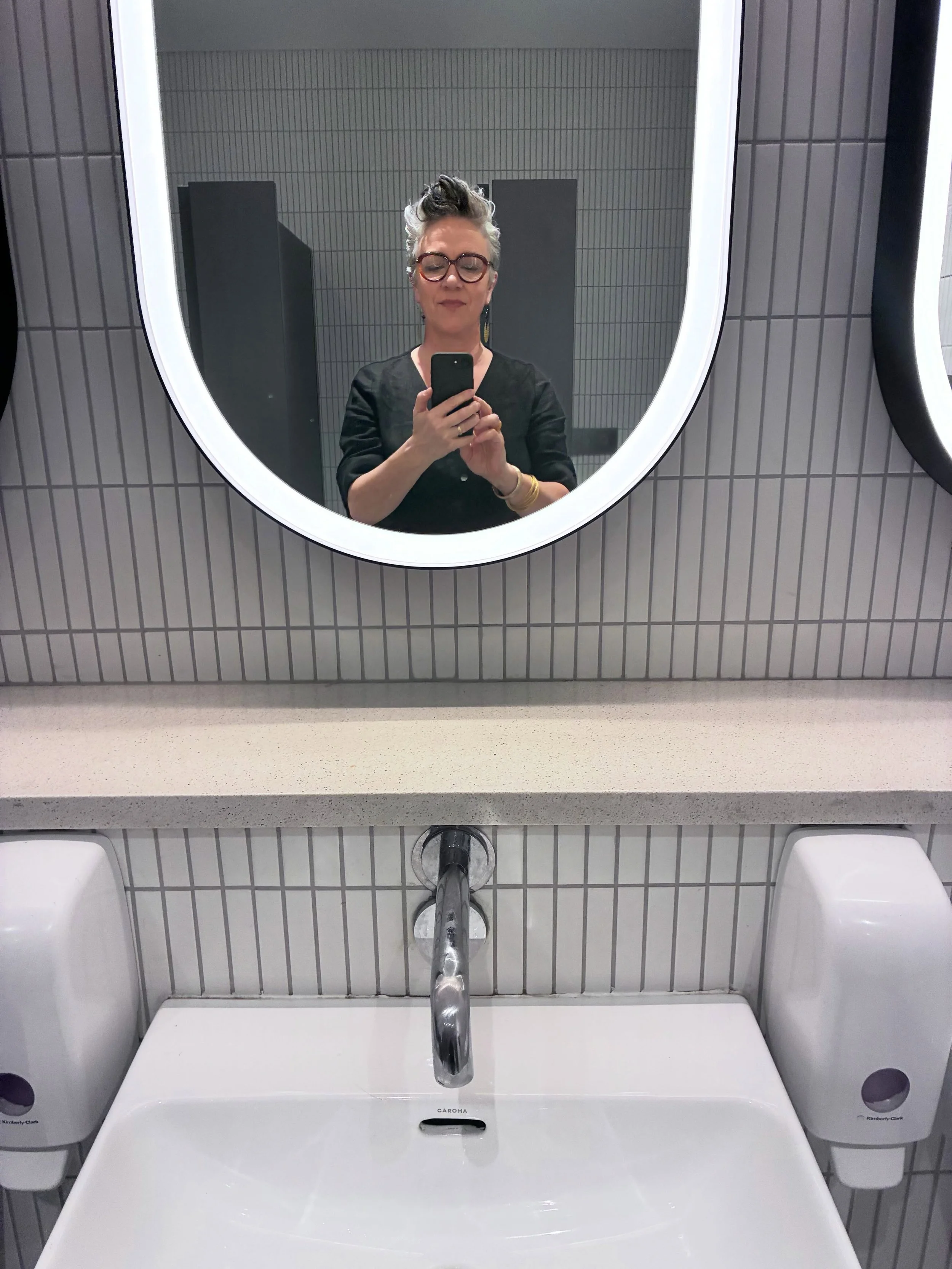 Two funny, full-circle moments from yesterday&rsquo;s CBCA Awards. 

I went to the bathroom before the event and realised I was standing in the exact bathroom I went to before the Miles Franklin shortlist (which my novel Salt Rain was on) was announc