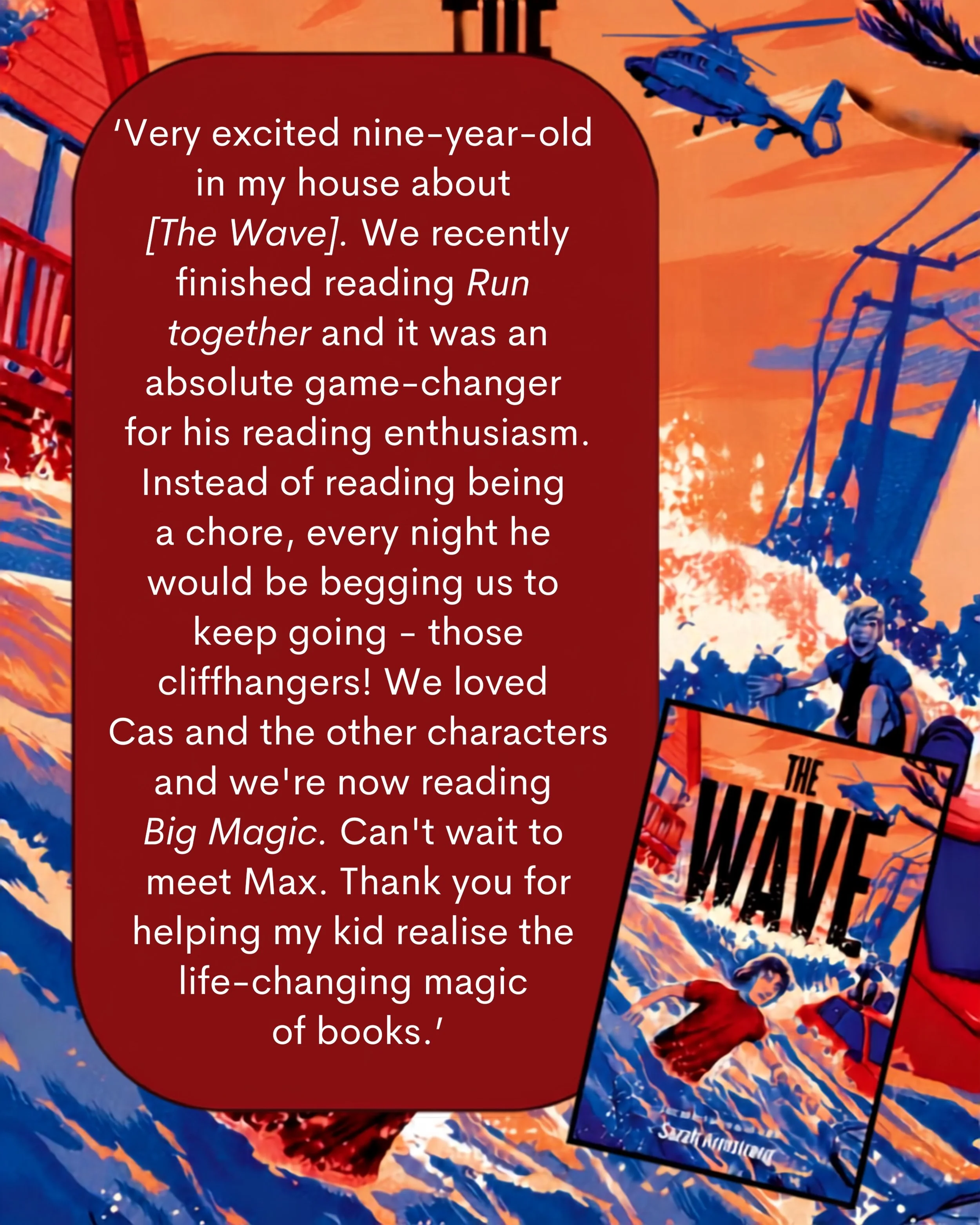 I feel a bit teary when I receive messages like this. This is gold for a kids author. 

@hardiegrantkids @pintadoguy @makeitwednesday