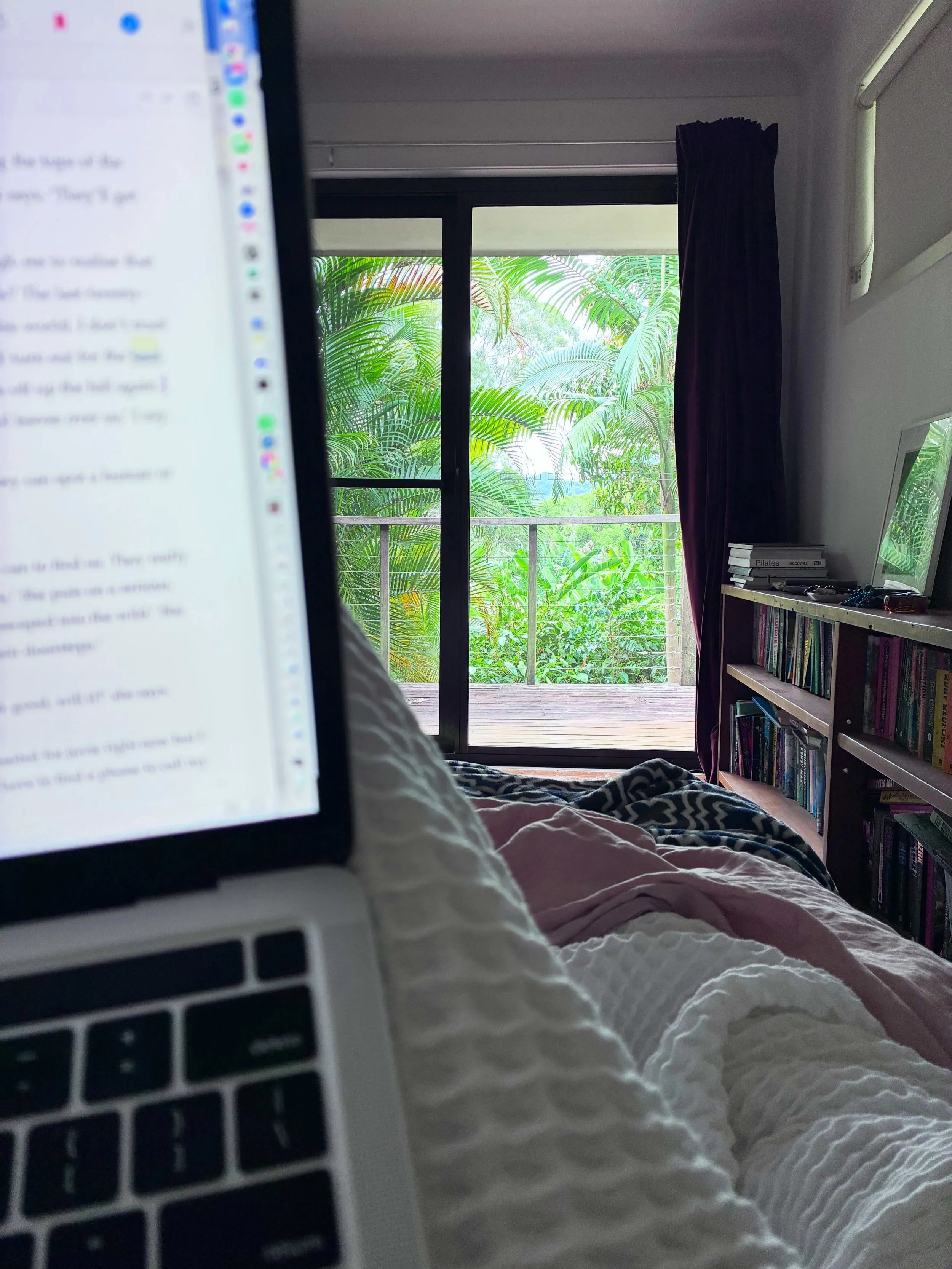 Yep. Me in the old soft office. Working on my next book. 

To be honest, my brain was so tired after Book Month that writing felt like wading through setting cement. 

But the neurons are firing again and I&rsquo;m in plot solving mode. Motivation! G